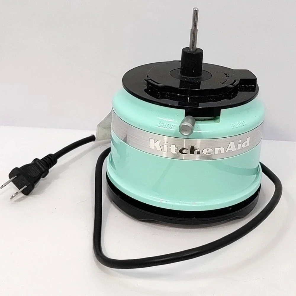 KitchenAid‎ 3.5 Cup Food Chopper Motor Base Aqua Sky Teal KFC3516 Replacement